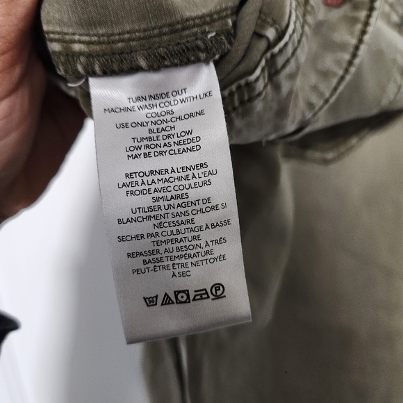 Pilcro The Demuline Boot Pants Green Size 31 - Picture 6 of 7